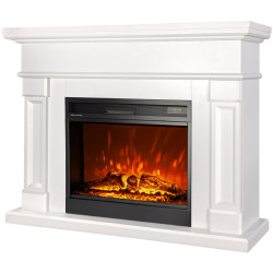 Каминокомплект Art Flame Riga & Mirabella (White) Thumb