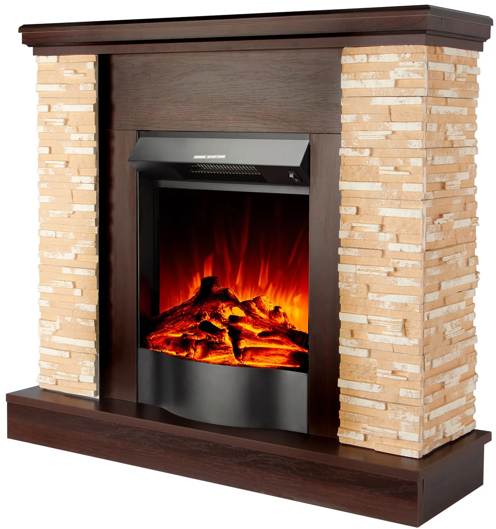 Semineu Art Flame Rock & Corsica (Dark Nut) - 2