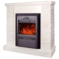 Semineu Art Flame Rock & Cristina (White) Thumb