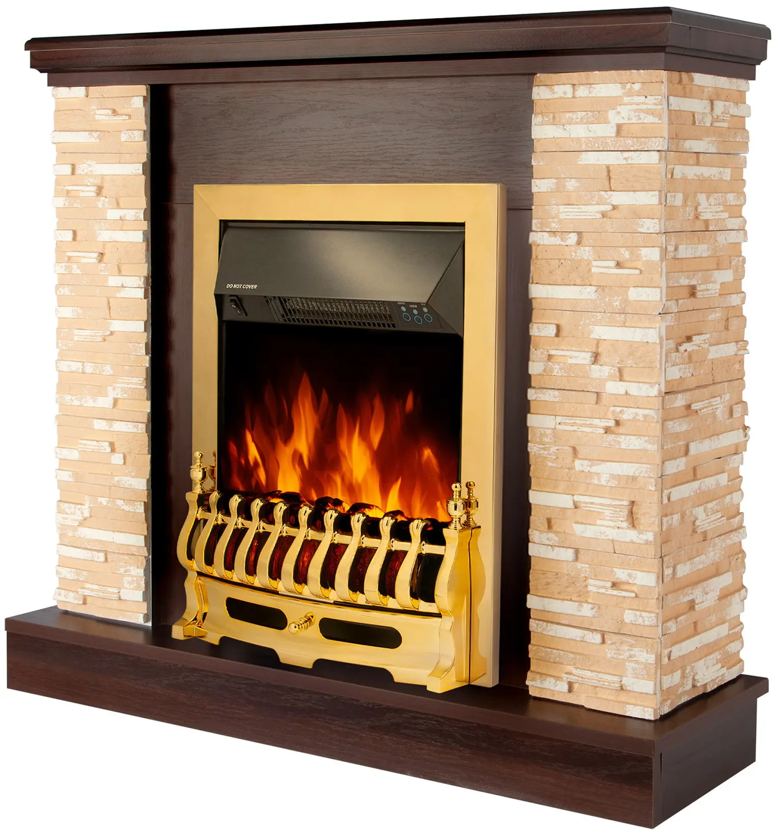 Semineu Art Flame Rock & Galileo Gold (Dark Nut) - 2