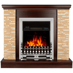 Semineu Art Flame Rock & Galileo Silver (Dark Nut)