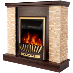 Semineu Art Flame Rock & Meridian (Dark Nut) Thumb
