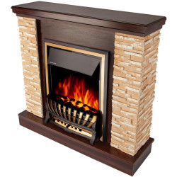 Semineu Art Flame Rock & Meridian (Dark Nut) Thumb