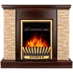 Semineu Art Flame Rock & Meridian (Dark Nut)