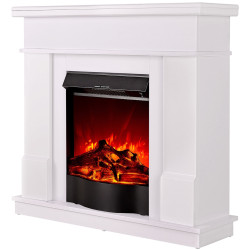 Semineu Art Flame Rodos & Corsica (White) Thumb