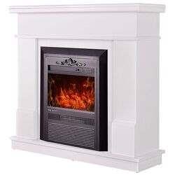 Semineu Art Flame Rodos & Cristina (White) Thumb