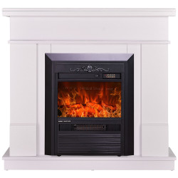 Каминокомплект Art Flame Rodos & Cristina (White)