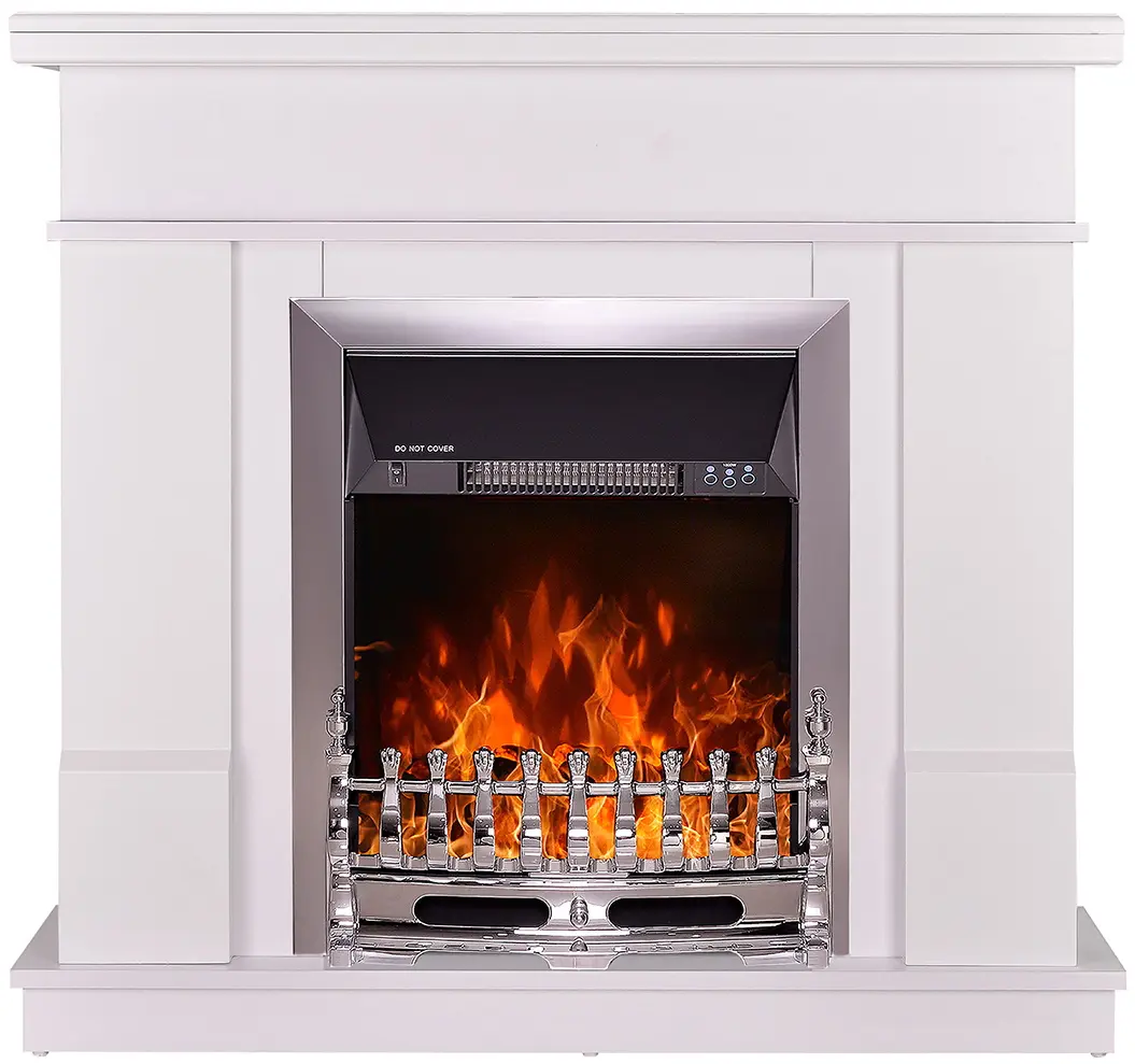 Semineu Art Flame Rodos & Galileo Silver (White)