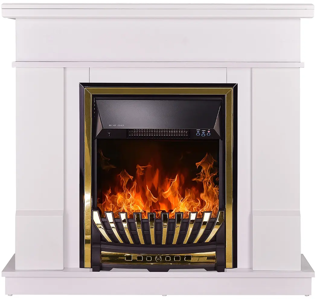 Semineu Art Flame Rodos & Meridian (White)