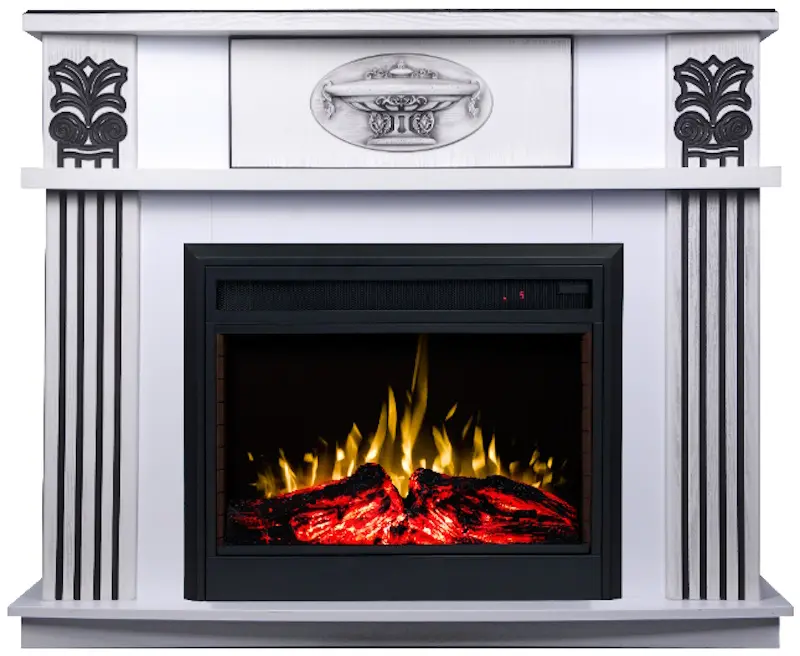 Каминокомплект Art Flame Roma & Carmen (White)