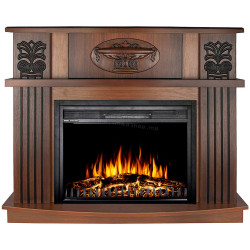 Semineu Art Flame Roma mini & Capri (Nut)