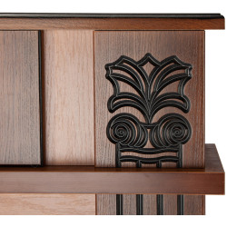 Semineu Art Flame Roma mini & Capri (Nut) Thumb