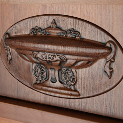 Semineu Art Flame Roma mini & Capri (Nut) Thumb