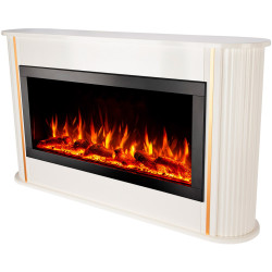 Semineu Art Flame Rondo & Haven 40 (White) Thumb