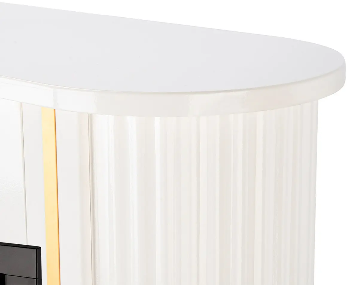 Semineu Art Flame Rondo & Haven 40 (White) - 4