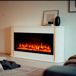 Semineu Art Flame Rondo & Haven 40 (White) Thumb