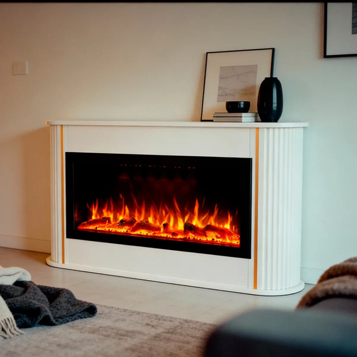 Semineu Art Flame Rondo & Haven 40 (White) - 7