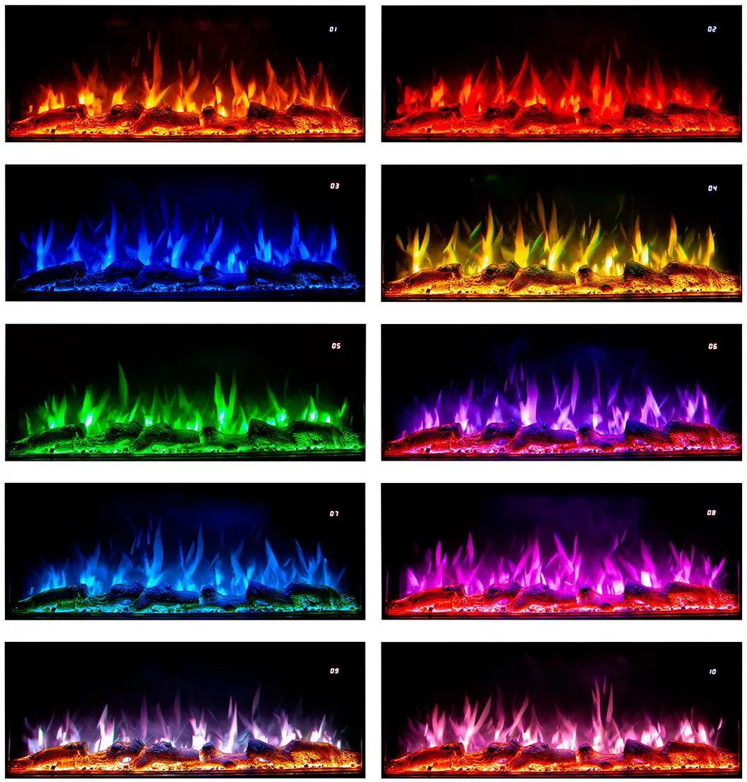 Semineu Art Flame Rondo & Haven 40 (White) - 8