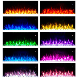 Semineu Art Flame Rondo & Haven 40 (White) Thumb