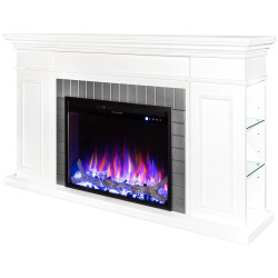 Semineu Art Flame Safina & Tomas maxi (White) Thumb