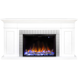 Semineu Art Flame Safina & Tomas maxi (White) Thumb