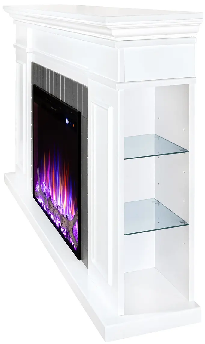 Semineu Art Flame Safina & Tomas maxi (White) - 3
