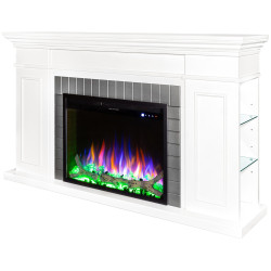Semineu Art Flame Safina & Tomas maxi (White) Thumb