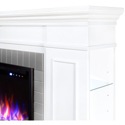 Semineu Art Flame Safina & Tomas maxi (White) Thumb