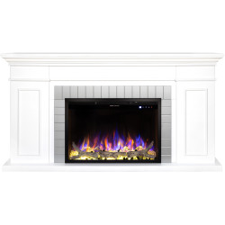 Semineu Art Flame Safina & Tomas maxi (White) Thumb