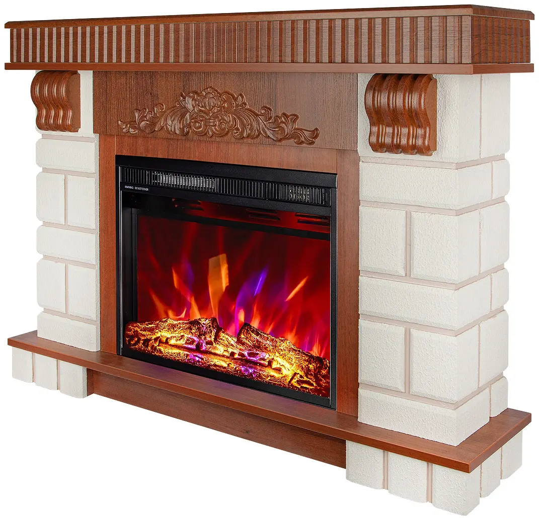 Каминокомплект Art Flame Serenity & Lorance Color (Nut) - 2