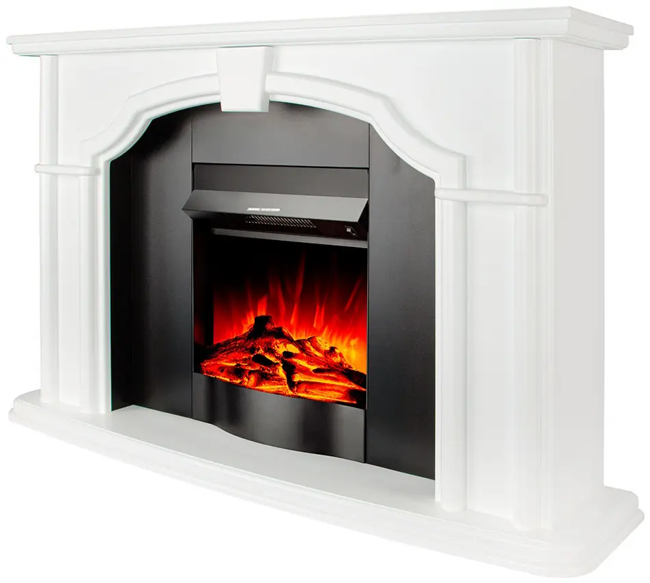 Каминокомплект Art Flame Sherlock & Corsica (White) - 3