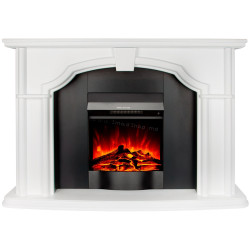 Каминокомплект Art Flame Sherlock & Corsica (White)