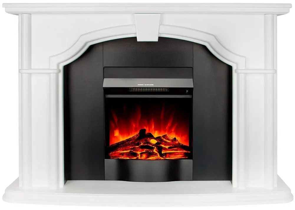 Каминокомплект Art Flame Sherlock & Corsica (White)