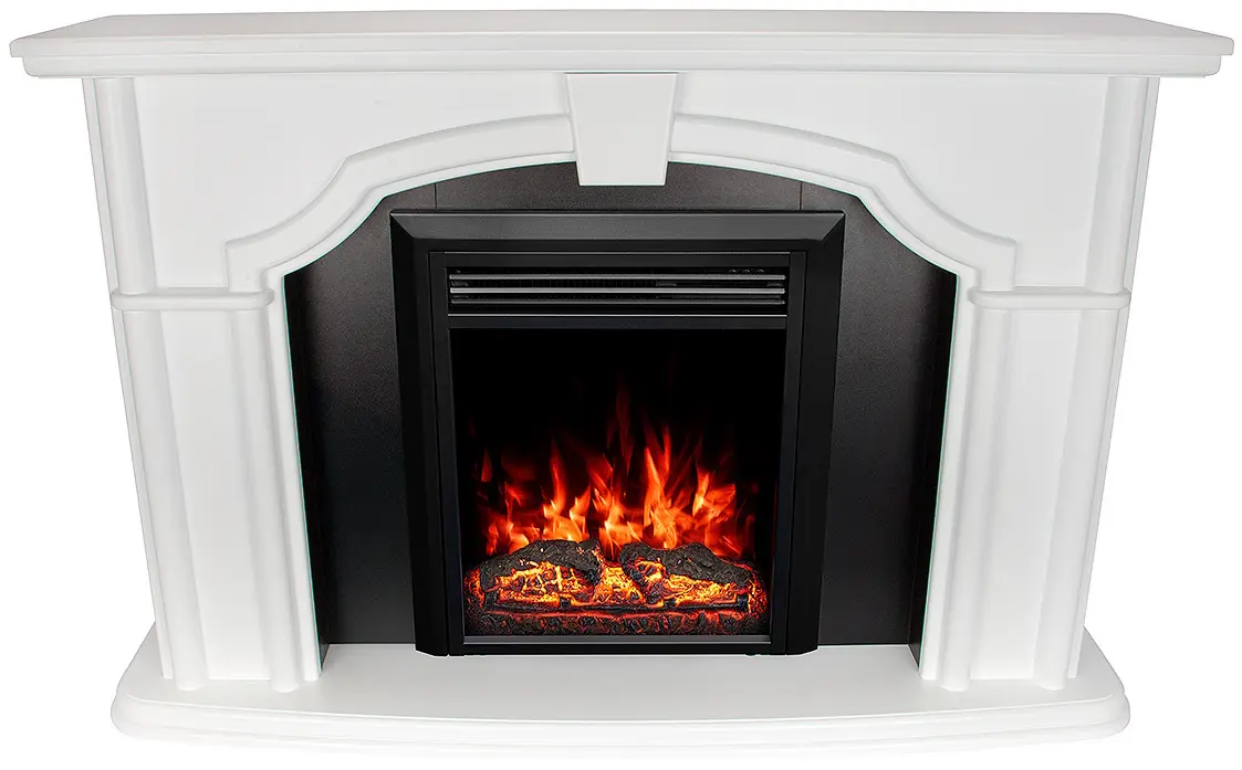 Каминокомплект Art Flame Sherlock & Cris (White) - 2