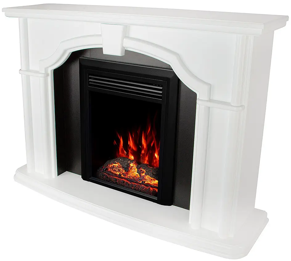 Каминокомплект Art Flame Sherlock & Cris (White) - 4