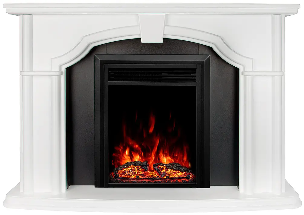 Каминокомплект Art Flame Sherlock & Cris (White)