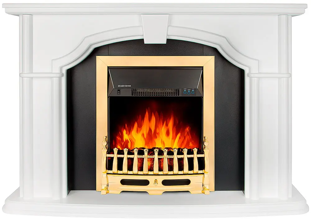 Semineu Art Flame Sherlock & Galileo Gold (White)