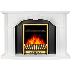 Semineu Art Flame Sherlock & Meridian (White)