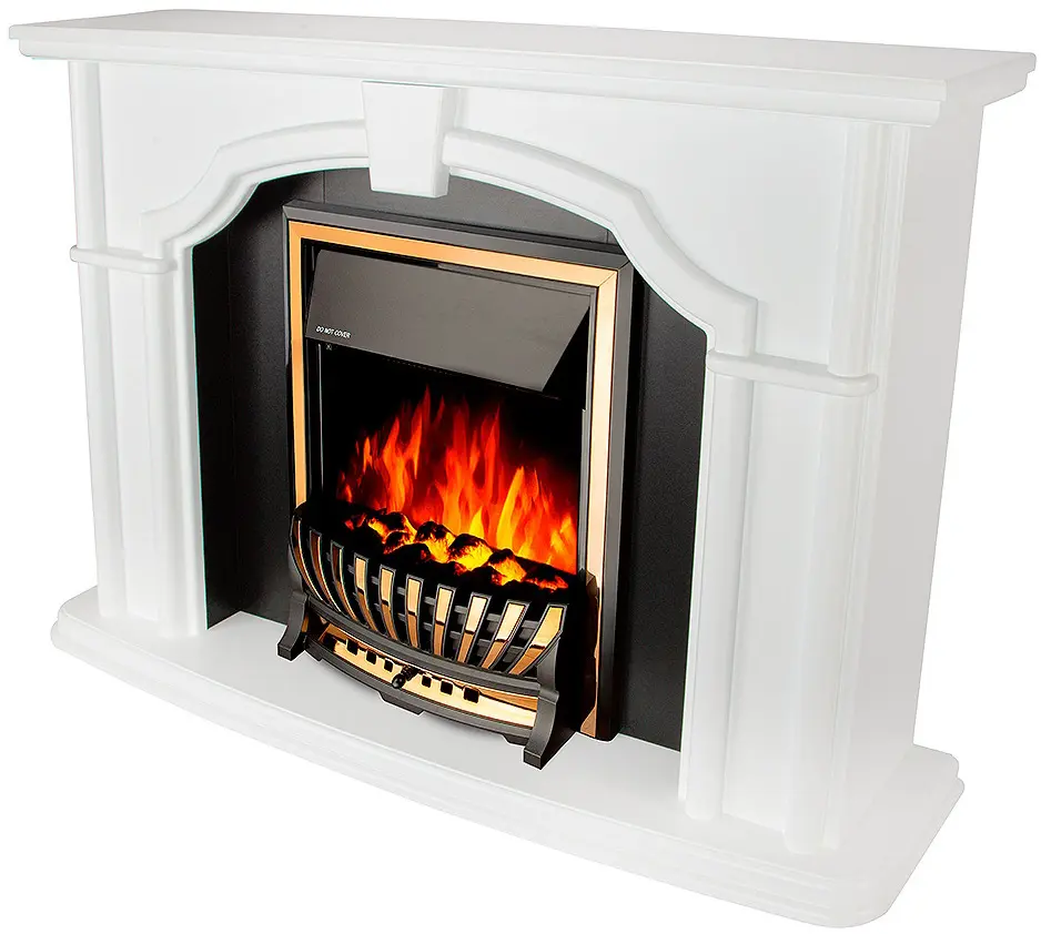 Semineu Art Flame Sherlock & Meridian (White) - 4