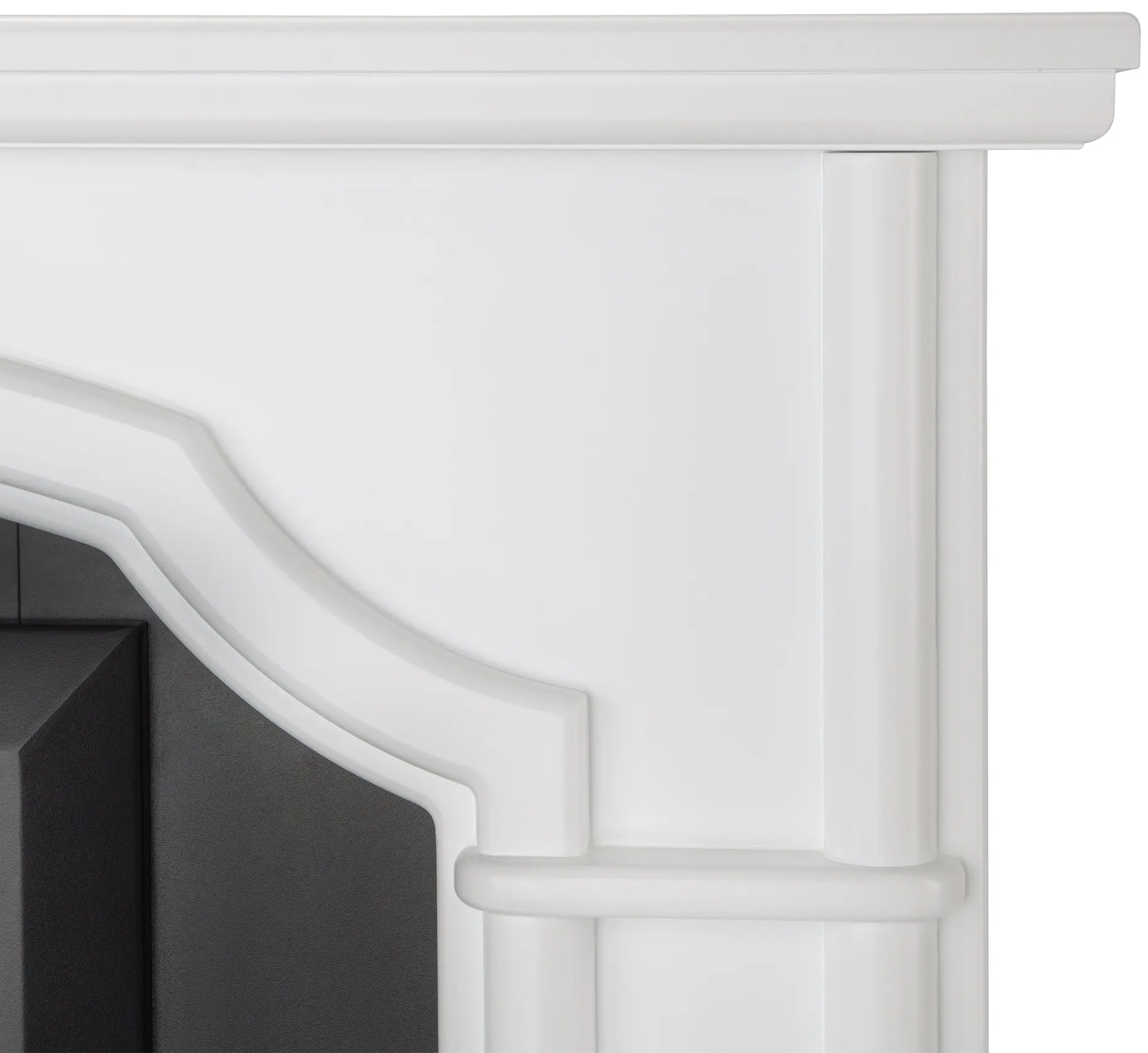 Semineu Art Flame Sherlock & Meridian (White) - 5