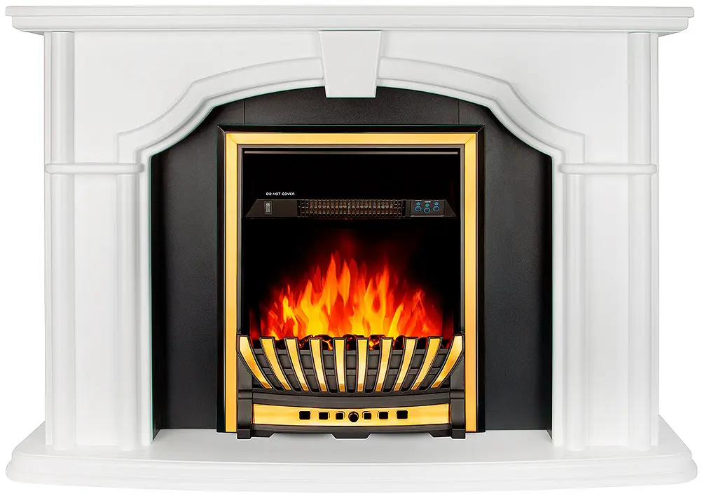 Semineu Art Flame Sherlock & Meridian (White)