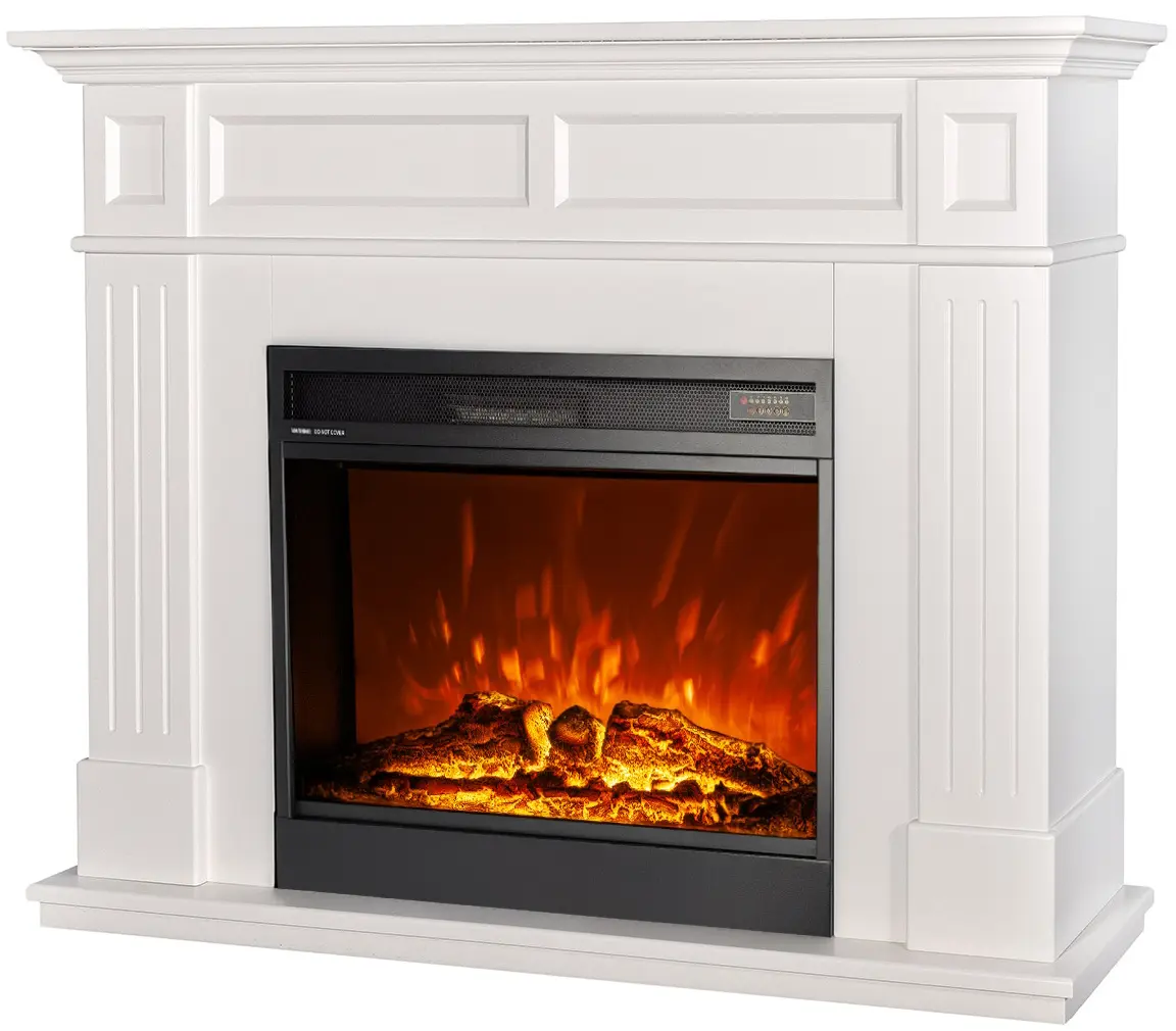 Semineu Art Flame Sicilia & Mirabella (Ivory) - 2