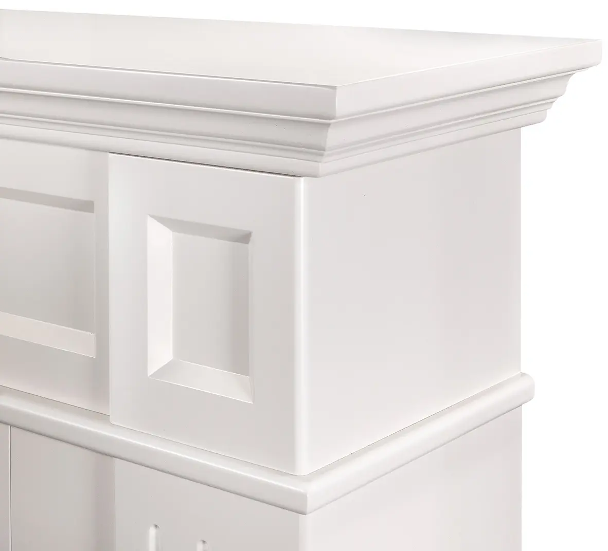 Semineu Art Flame Sicilia & Mirabella (Ivory) - 3