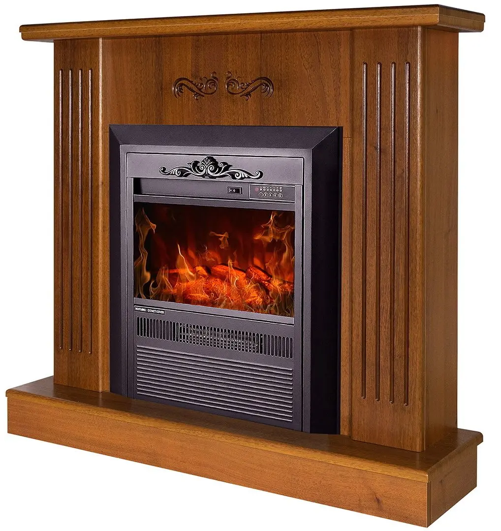 Каминокомплект Art Flame Smile & Cristina (Dark Walnut)