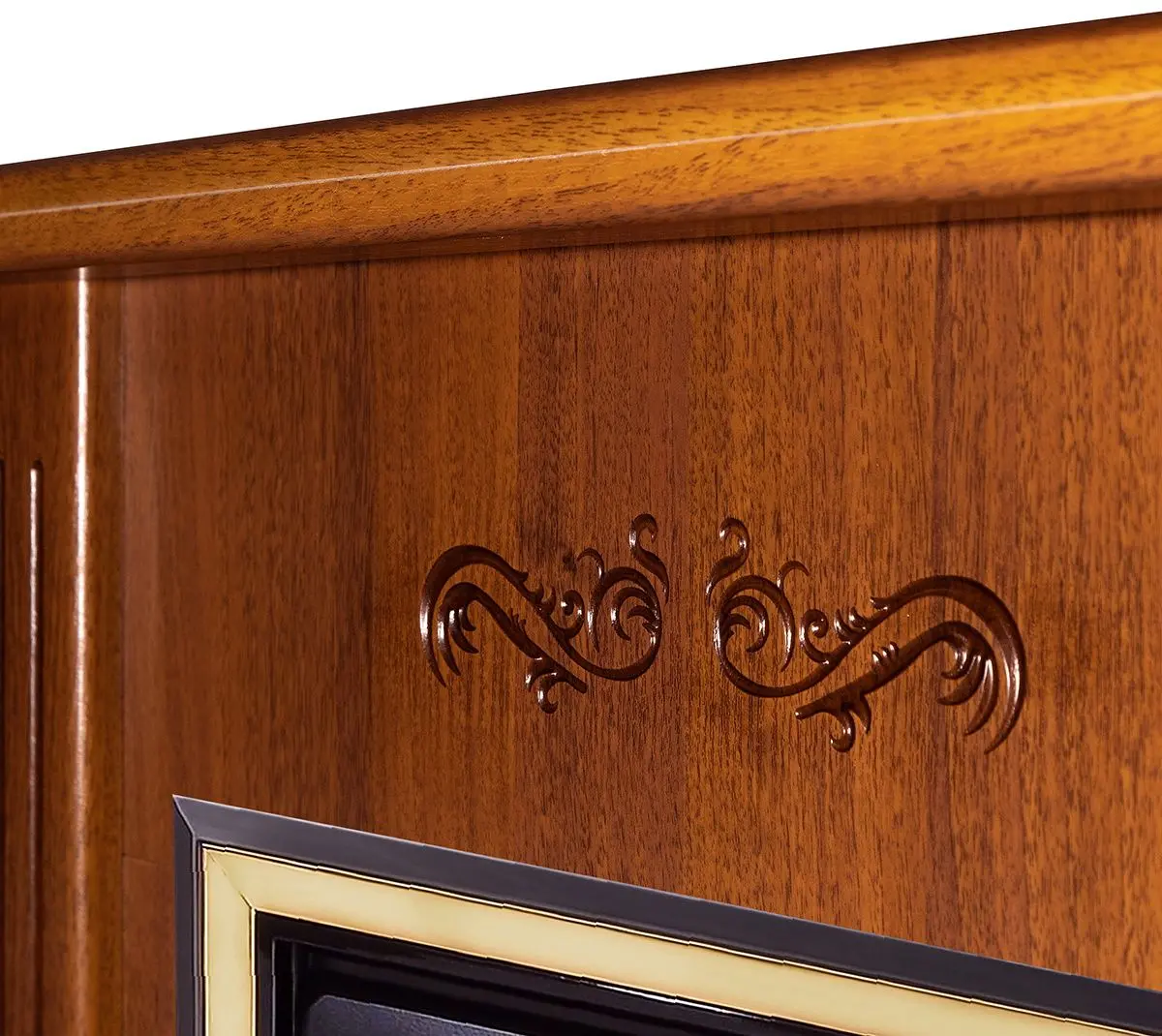 Каминокомплект Art Flame Smile & Cristina (Dark Walnut)