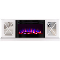 Semineu Art Flame Sorento & Adeli (White) Thumb