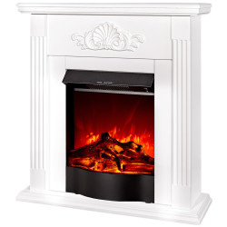 Semineu Art Flame Sorina & Corsica (White) Thumb