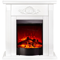 Semineu Art Flame Sorina & Corsica (White)