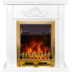 Semineu Art Flame Sorina & Galileo Gold (White)