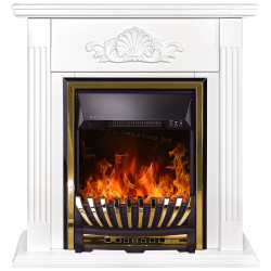 Semineu Art Flame Sorina & Meridian (White)